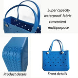 NNEOBA EVA Waterproof Beach and Travel Tote Bag for Women