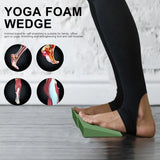 NNETM EVA Yoga Squat Wedge Block Calf Stretcher (Green)