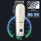 NNEOBA Economical Professional Hair Clipper USB Rechargeable White
