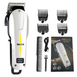 NNEOBA Economical Professional Hair Clipper USB Rechargeable White