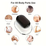 NNEOBA Electric Abdomen Massager – Deep Tissue Cellulite Remover(White)