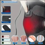 NNEOBA Electric Heating Knee Pads USB Hot Compress with Adjustable Temperature Black