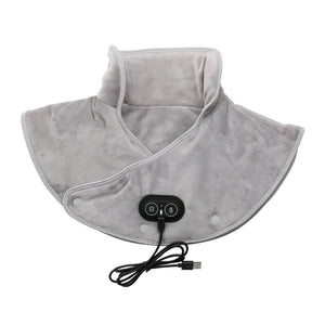 NNEOBA USB-Powered Heated Shoulder & Neck Wrap Grey
