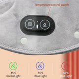 NNEOBA USB-Powered Heated Shoulder & Neck Wrap Grey