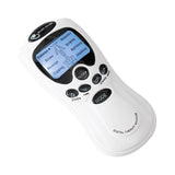 NNEOBA Electric EMS TENS Pulse Massager Pad Acupuncture Muscle Stimulator White