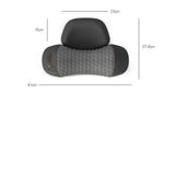 NNEOBA Electric Cervical Massage Pillow Heated Neck & Spine Support Grey