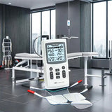 NNEOBA Electric Muscle Therapy Stimulator Interferential Physiotherapy Device White