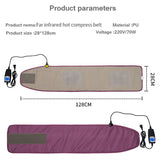 NNEOBA Electric Sauna Heating Belt Far Infrared Slimming & Pain Relief Therapy Pink