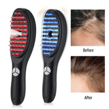 NNEOBA Electric Spray Massage Comb – LED Light Therapy & Nano Atomization