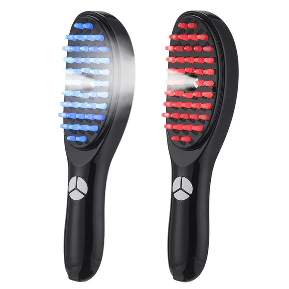 NNEOBA Electric Spray Massage Comb – LED Light Therapy & Nano Atomization