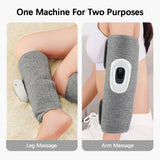 NNEOBA Wireless 360° Air Pressure Calf Massager Leg & Arm Airbag Compression Grey