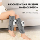 NNEOBA Wireless 360° Air Pressure Calf Massager Leg & Arm Airbag Compression Grey