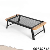 NNEOBA Grid Folding Outdoor Camping Portable Barbecue Table