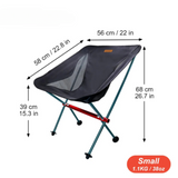 NNEOBA Travel Ultralight Folding Chair – Detachable Portable Moon Chair