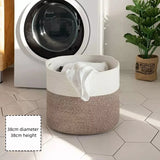 NNEOBA Extra Large Woven Cotton Rope Storage Basket