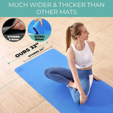NNETM Extra Thick Shock Absorbing Yoga Mat