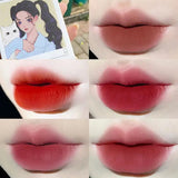 NNETM 5-Piece Anime Matte Velvet Lip Glaze Set  Long-Lasting, Waterproof Light Mist Finish
