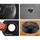 NNEDSZ 5 Trays Food Dehydrator Fruit Dehydrators Pet Beef Jerky Dryer Black