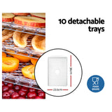 NNEDSZ 10 Trays Food Dehydrator