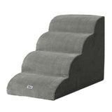 NNEDSZ Dog Ramp Steps Foam 4 Tier Pet Stairs For Bed Sofa Car Portable Indoor