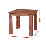 NNEDSZ Coffee Side Table Wooden Desk Outdoor Furniture Camping Garden Brown
