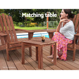 NNEDSZ Coffee Side Table Wooden Desk Outdoor Furniture Camping Garden Brown