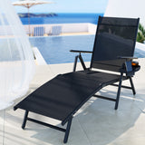 NNEDSZ Gardeon Sun Lounge Outdoor Lounger Aluminium Folding Beach Chair Camping Patio