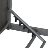 NNEDSZ Sun Lounge Outdoor Lounger Aluminium Folding Beach Chair Wheels Patio