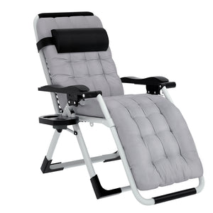 NNEDSZ Sun Lounge Folding Lounger Camping Zero Gravity Chair Outdoor Furniture