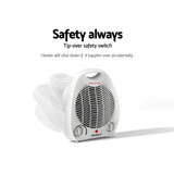 NNEDSZ Devanti Electric Fan Heater 2000W