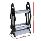 NNEDSZ Seamanship Fishing Rod Holder 16 Storage Rack Fishing Pole Stand Garage Organizer Holds