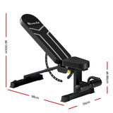 NNEDSZ Weight Bench Adjustable FID Bench Press Home Gym 450kg Capacity