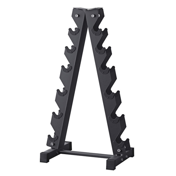 NNEDSZ Dumbbells Rack 6 Tier Dumbbell Stand Home Gym Storage 200kg Capacity