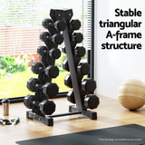 NNEDSZ Dumbbells Rack 6 Tier Dumbbell Stand Home Gym Storage 200kg Capacity