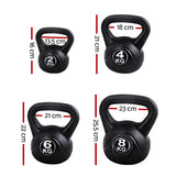 NNEDSZ 22kg Kettlebell Set Weight Lifting Kettlebells Bench Dumbbells Gym Home