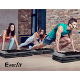 NNEDSZ 2X Aerobic Step Riser Exercise Stepper Block Gym Home Fitness