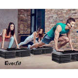 NNEDSZ 4X Aerobic Step Riser Exercise Stepper Block Gym Home Fitness