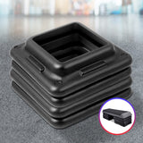 NNEDSZ 4X Aerobic Step Riser Exercise Stepper Block Gym Home Fitness