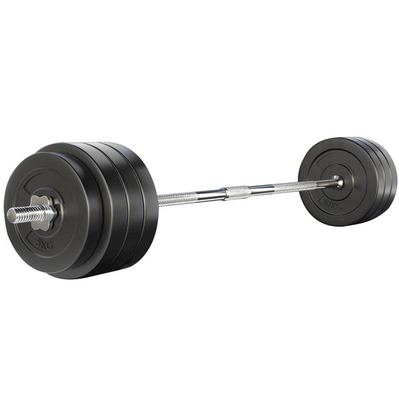 NNEDSZ 78kg Barbell Set Weight Plates Bar Lifting Bench 168cm