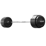 NNEDSZ 78kg Barbell Set Weight Plates Bar Lifting Bench 168cm