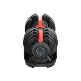 NNEDSZ 24kg Dumbbells Adjustable Dumbbell Weight Plates Home Gym