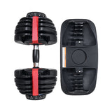 NNEDSZ 24kg Dumbbells Adjustable Dumbbell Weight Plates Home Gym 2pcs