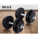 NNEDSZ 45cm Dumbbell Bar Gym Home Exercise 150kg Capacity