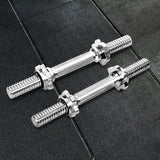 NNEDSZ 45cm Dumbbell Bar Gym Home Exercise 150kg Capacity