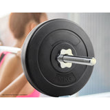 NNEDSZ Weight Plates Standard 2X 10kg Barbell Plate Weight Lifting