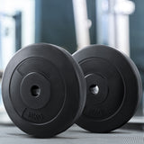 NNEDSZ Weight Plates Standard 2X 10kg Barbell Plate Weight Lifting