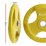 NNEDSZ Weight Plates Standard 20kgx2 Dumbbell Barbell Plate Weight Lifting Home Gym Yellow