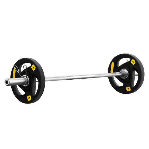 NNEDSZ Barbells Set 16kg 120cm Dumbbells Barbells Plate Weight Lifting Home Gym