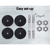 NNEDSZ 15kg Dumbbell Set Weight Plates Dumbbells Lifting Bench