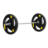 NNEDSZ Barbells Set 56KG 120cm Dumbbells Barbells Plate Weight Lifting Home Gym Lifting